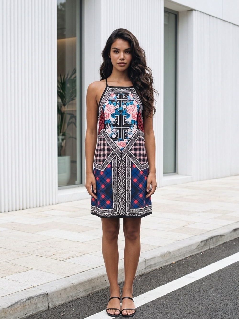 NWT Caren Forbes dress Sz Small gorgeous